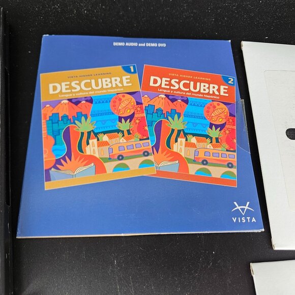 Descubre Nivel 1 Spanish CD DVD Lot 14 Teacher Ed Home School Curriculum Elem HS - Picture 8 of 8